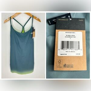 The North Face NWT Arque Dress Size Large Goblin Blue Ombré‎ Sky Flashdry NEW